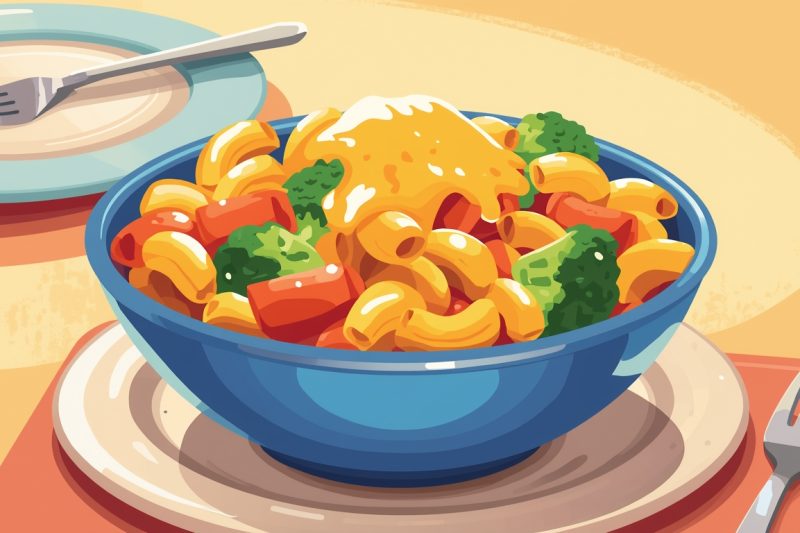 Mac & Cheese with a Twist: Veggie Edition